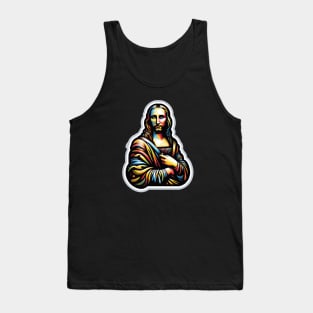 mysterious decorative painting Tank Top